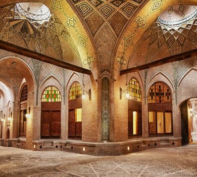 Karavan-saraj Sa'd al-Saltaneh, najveći gradski karavan-saraj u Iranu