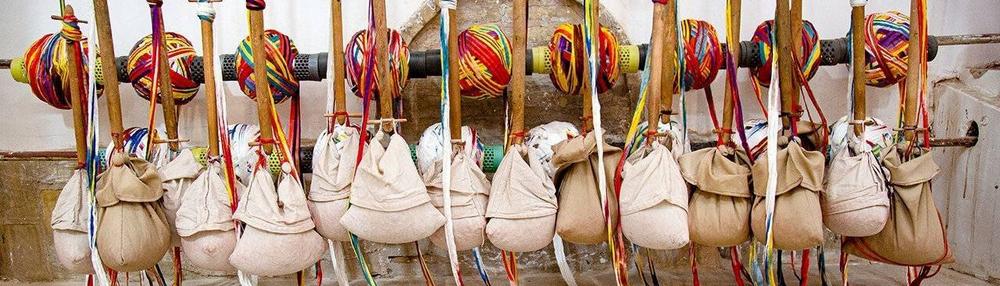 Dari-Bafi, tkanje tkanine sa šarenim i privlačnim uzorcima