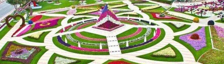 Bašta cvijeća u Kermanshahu, jedno ogromno slikarsko platno na zemlji
